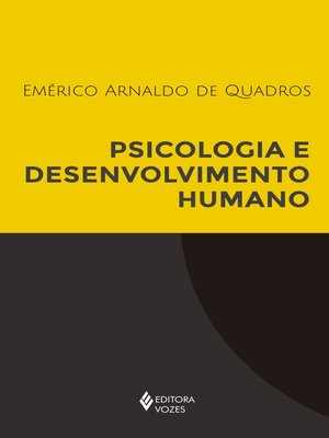 cover image of Psicologia e desenvolvimento humano
